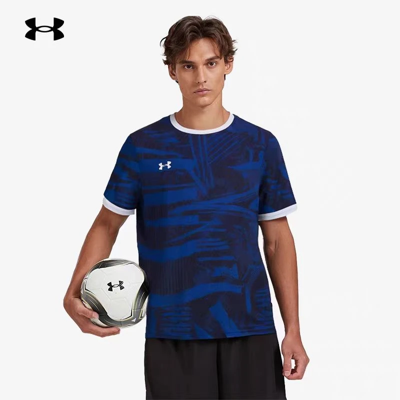 安德玛速干衣男女夏季速干短袖运动T恤跑步休闲透气球衣健身衣