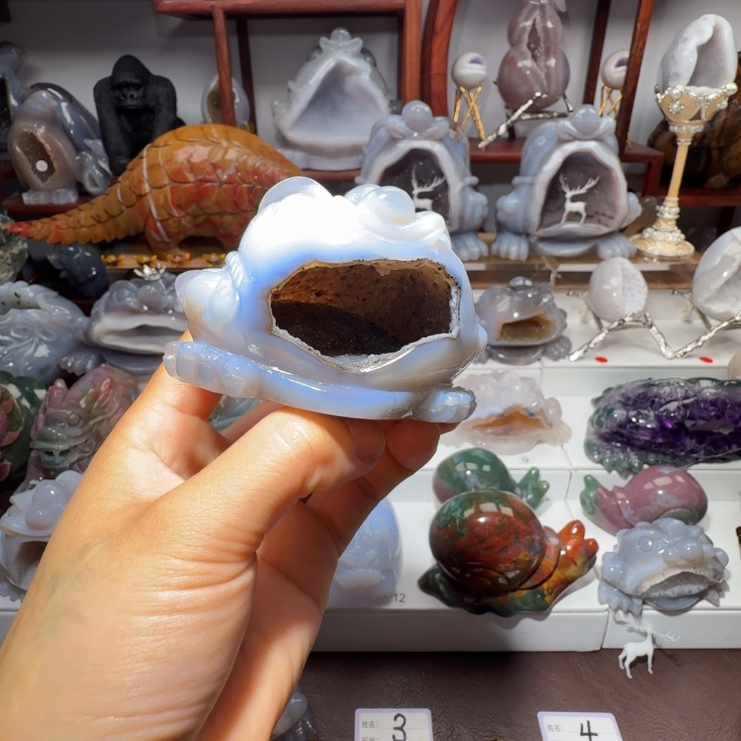 玛瑙/玉髓未镶嵌摆件