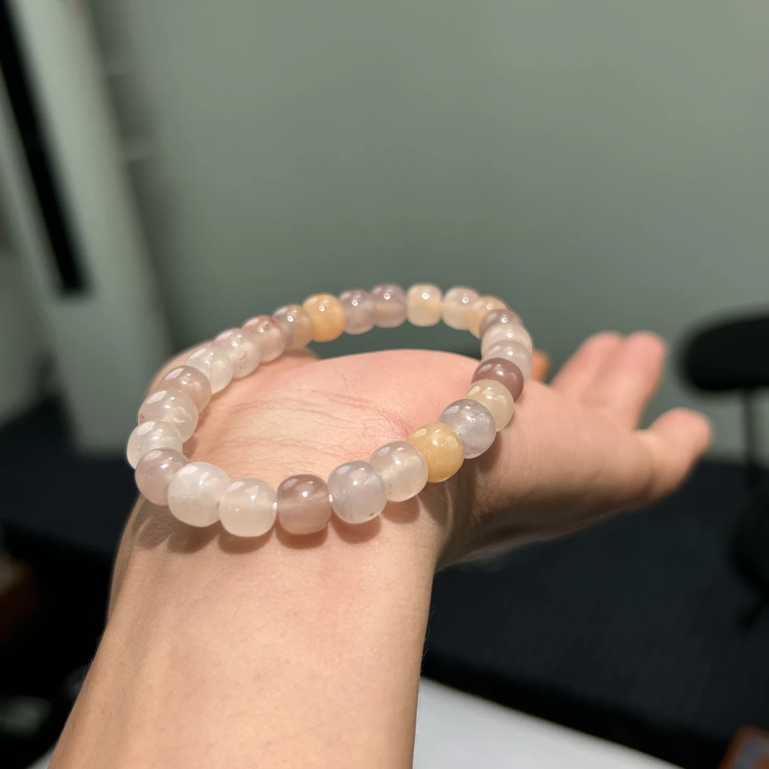 【潜珑】XY-28-200桃花酿手串百搭简约女款卡8mm