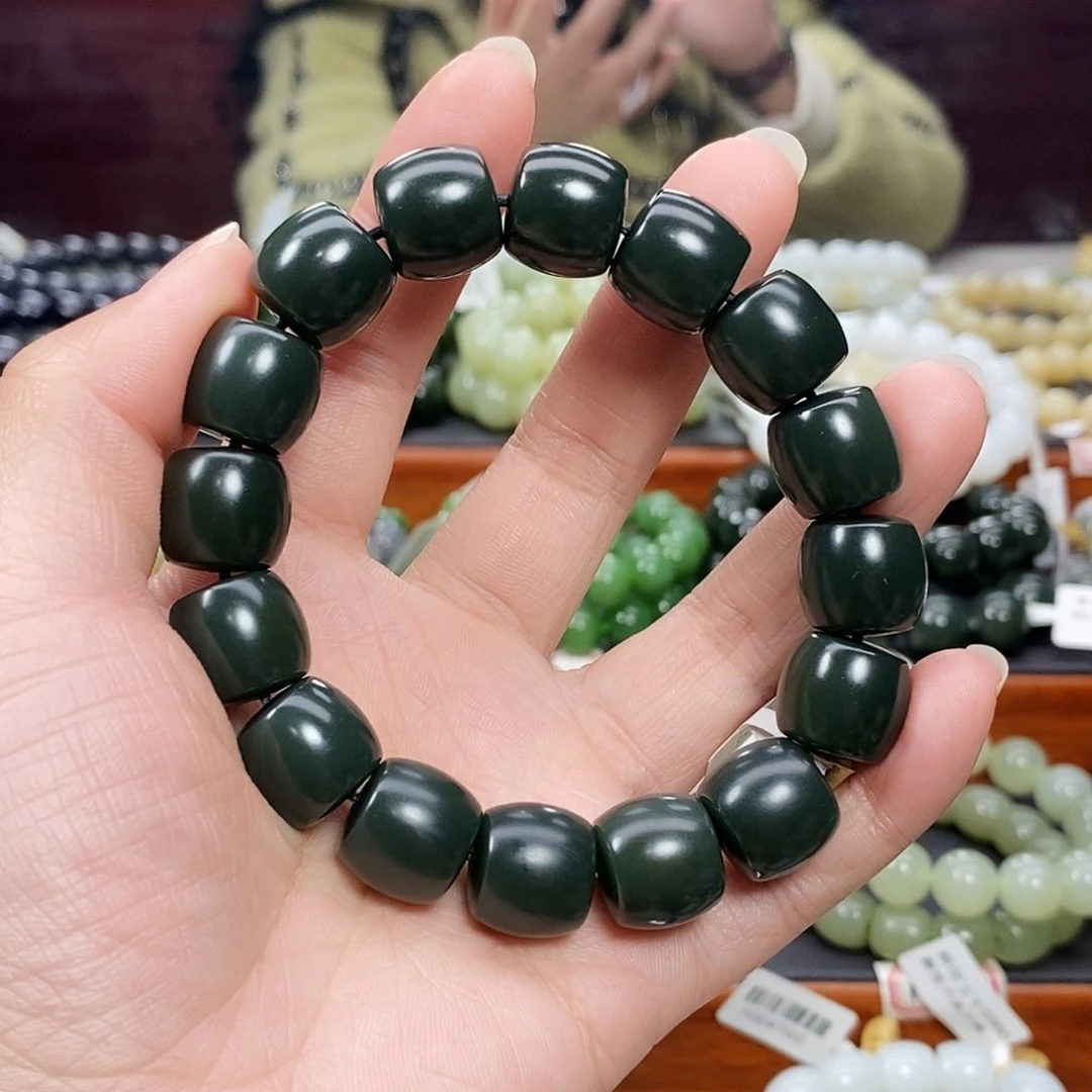 和田玉手链未镶嵌