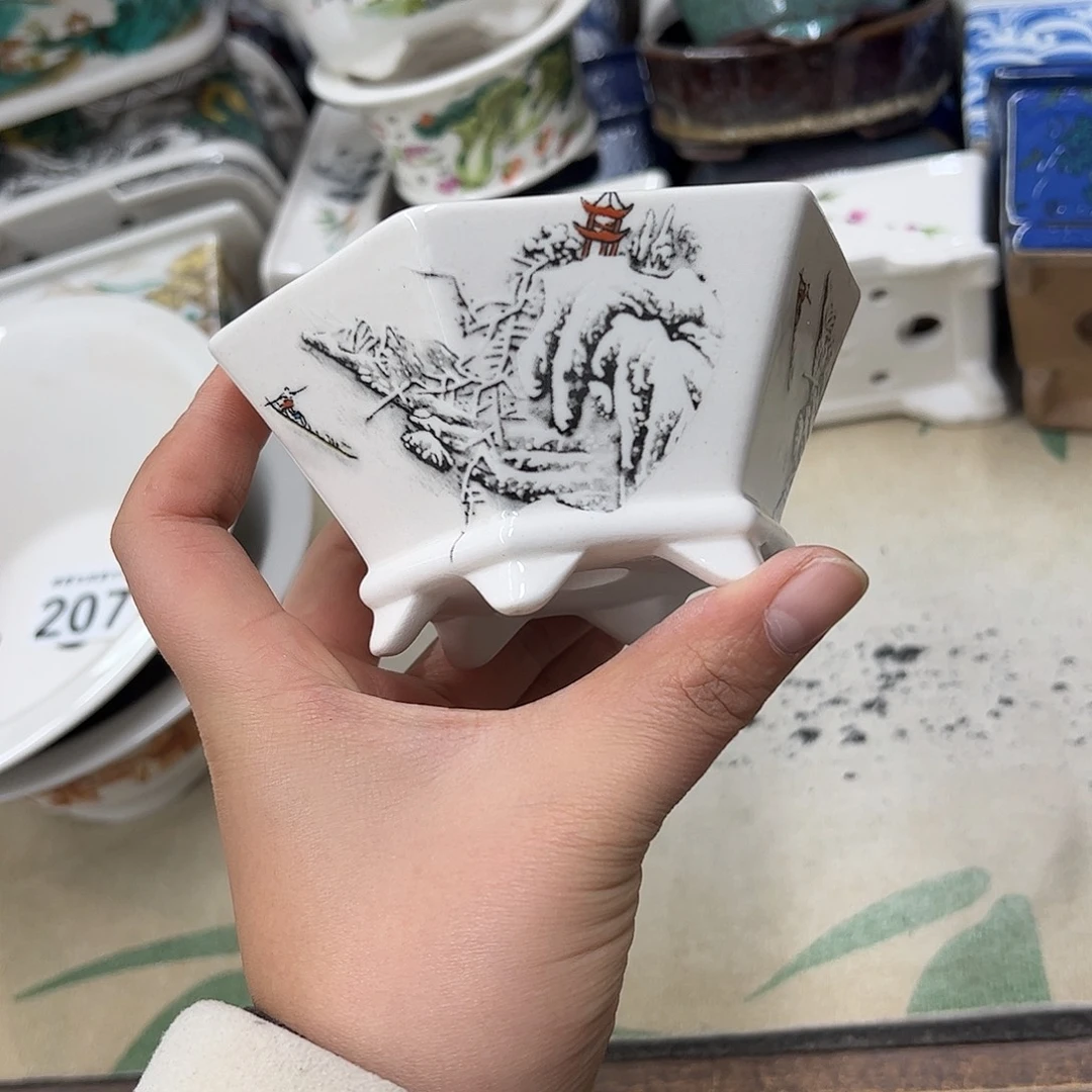 花盆紫砂115号瑕疵11/5cm