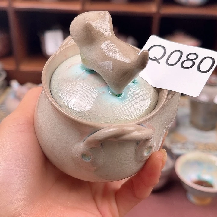 炫彩手作柴烧茶具微瑕
