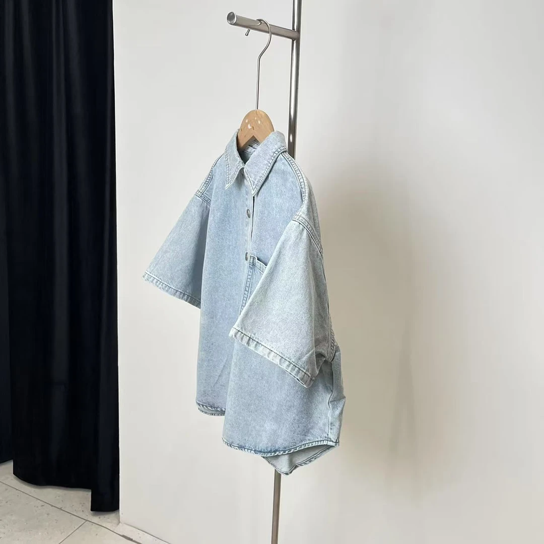 新款百搭衬衫蓝色 B8 3168(楚系)