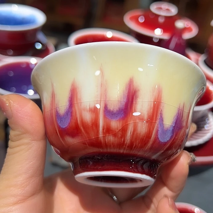 瓷片景德镇品艺轩郎红