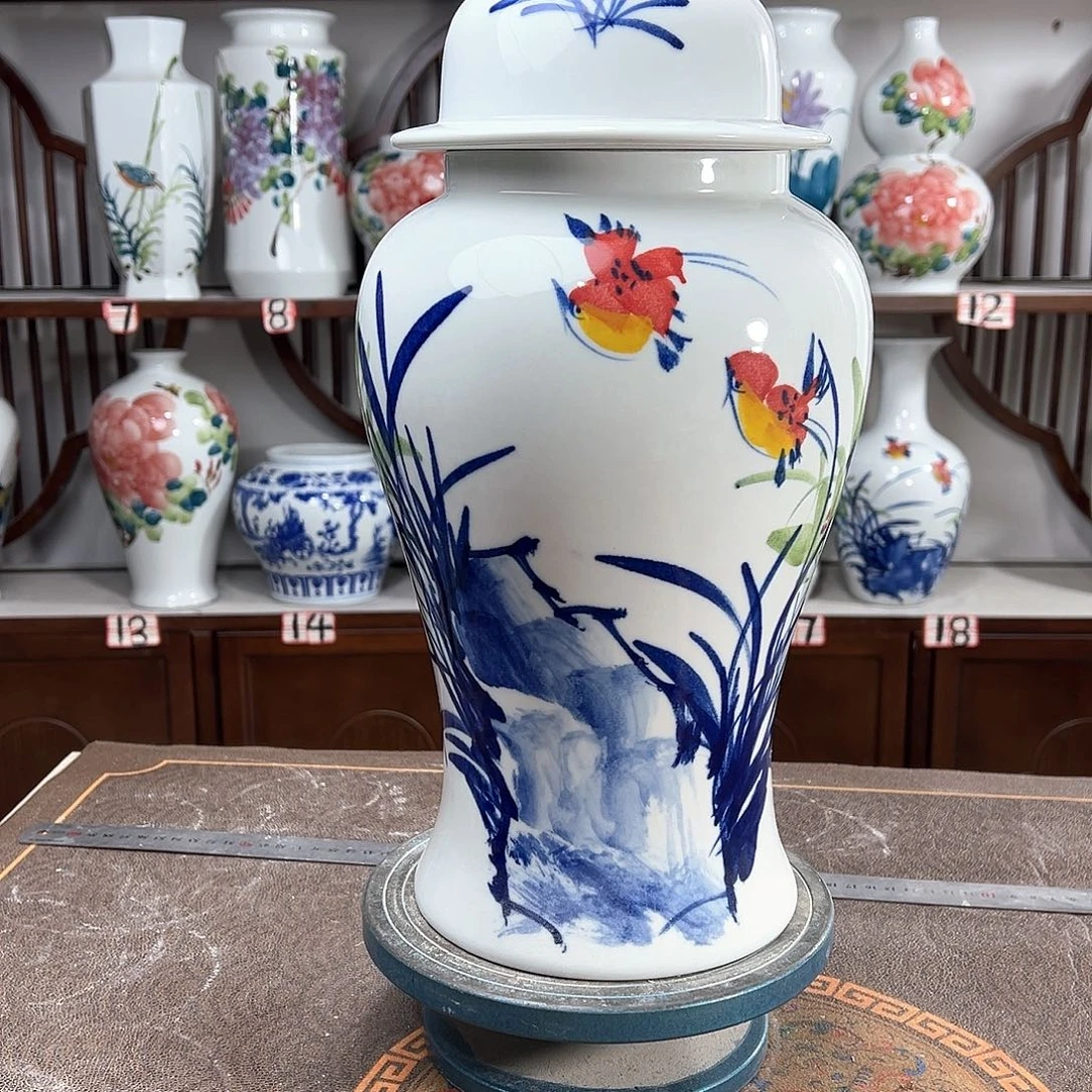 摆件景德镇陶瓷将玉