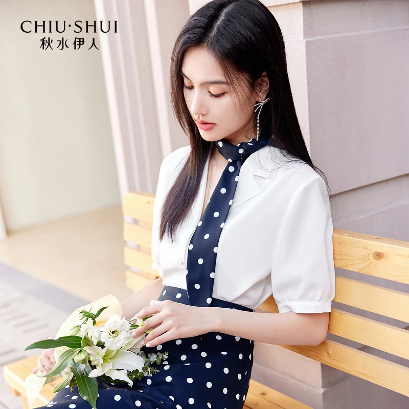 【小铃铛】秋水伊人新品轻复古文艺衬衫女622204A061235