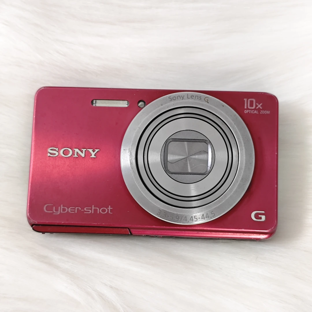 8新 Sony/索尼 w690 红色 1610w像素 出片清晰冷白皮 配件齐全