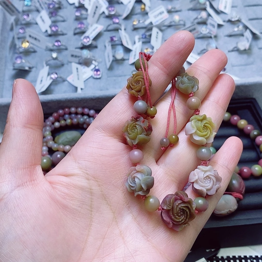 玛瑙/玉髓手链未镶嵌