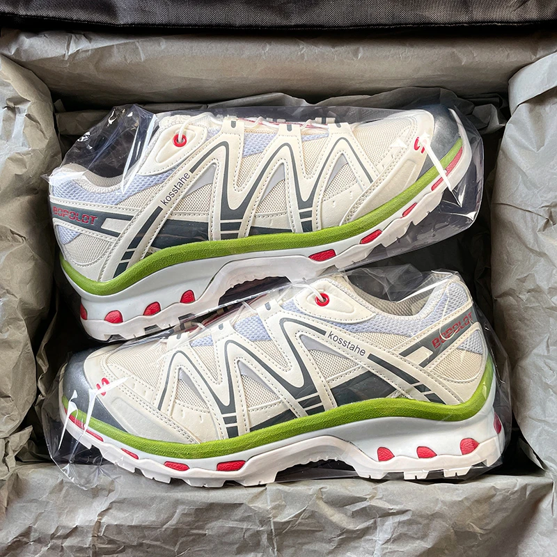 XT-Quest户外徒步登山鞋香草绿男女款莆田厚底增高男士老爹鞋子潮