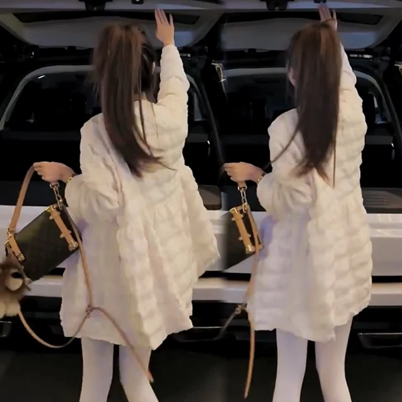 2025秋季新款时尚显瘦气质网红高档洋气女高级百搭宽松大码棉外套