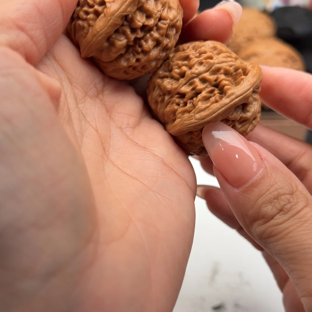 文玩核桃把件莲花38