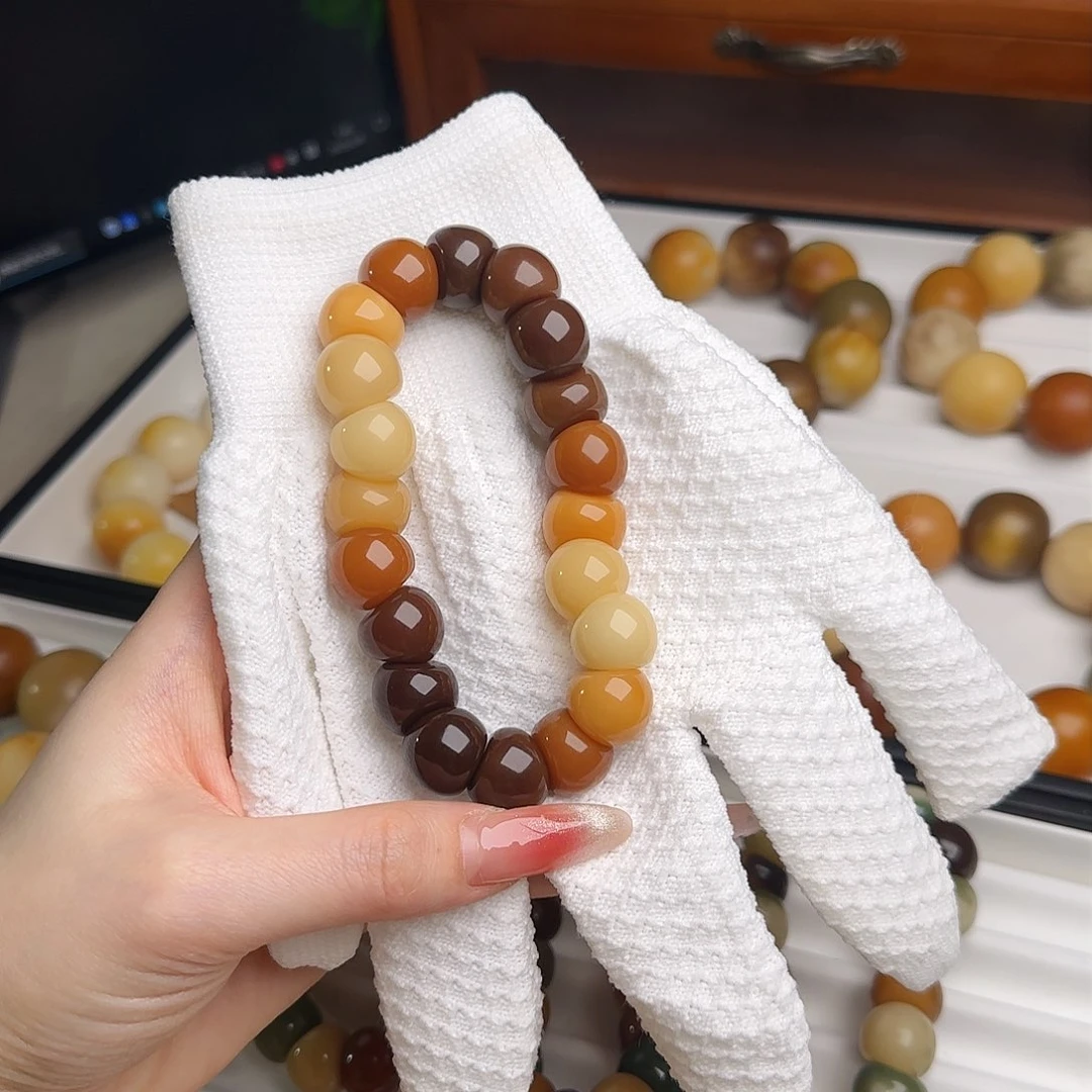 菩提根/象牙果手串柠*卡14蒜瓣大肠