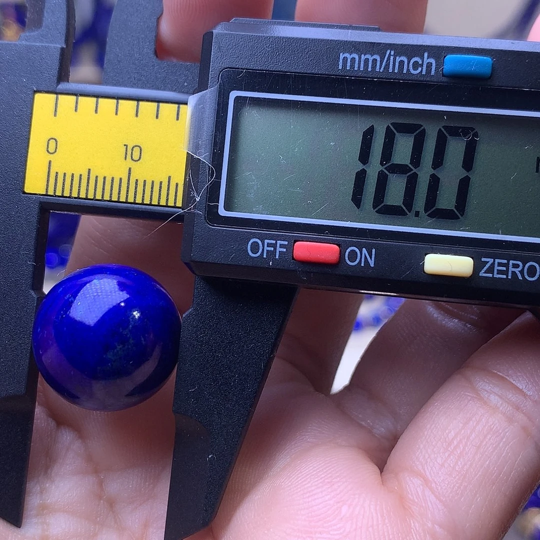 耿***皓青金石未镶嵌18m单珠