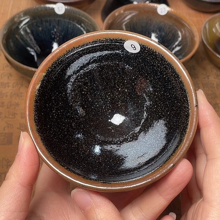 茶盏龙窑柴烧建盏9