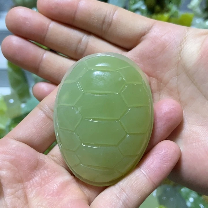 【闪购商品】未镶嵌蛇纹石玉把件