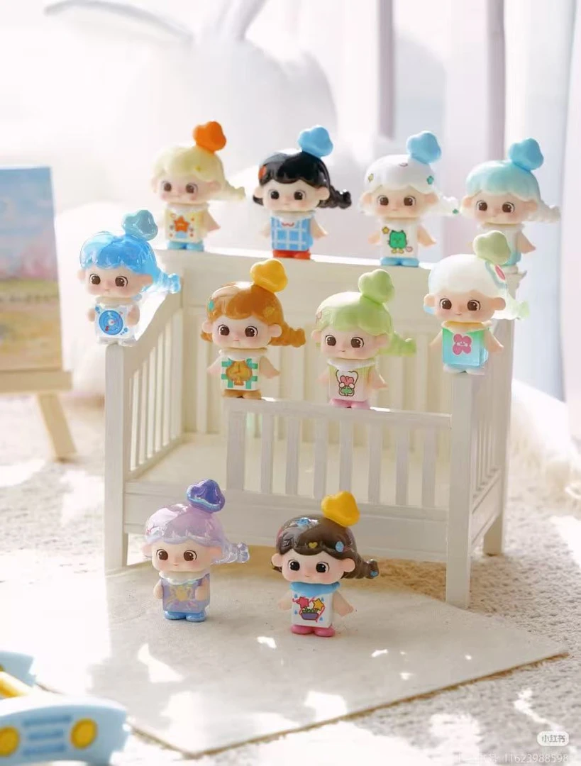 【代拆】糖糖扑克二代心愿扑克潮玩盲盒摆件萌粒