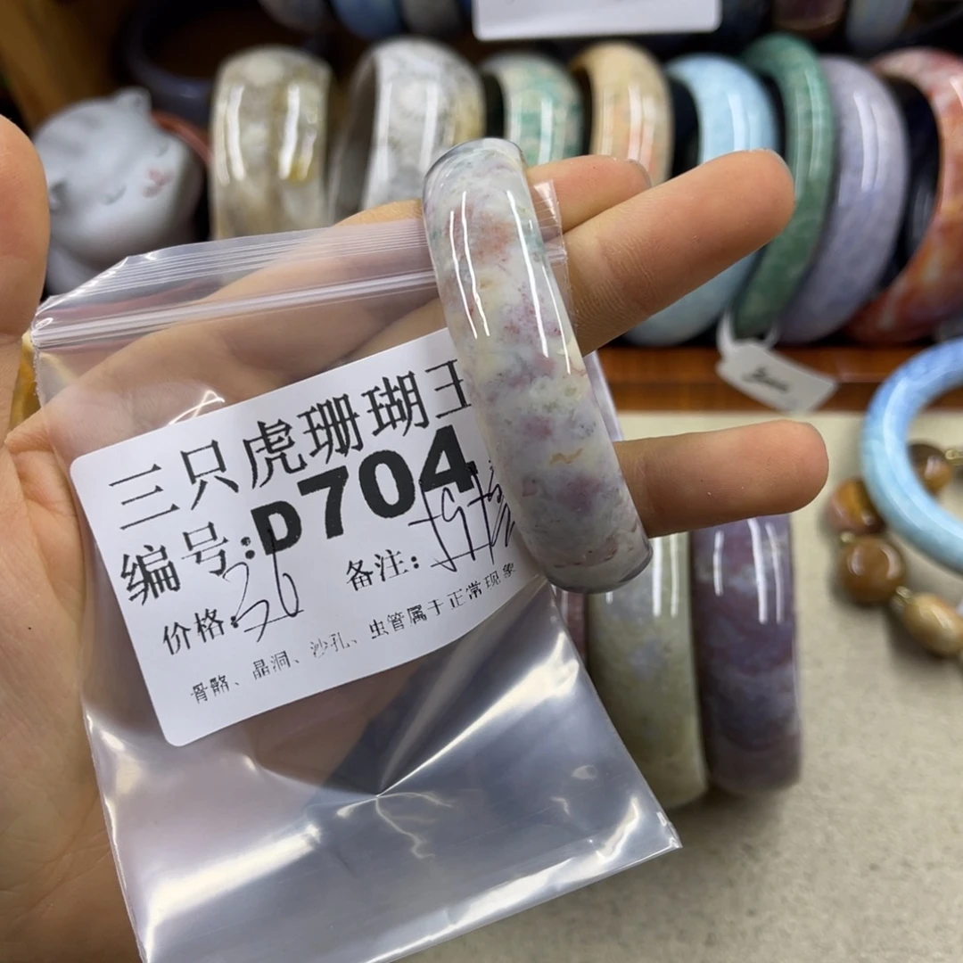 向***生硅化珊瑚（珊瑚玉）未镶嵌h