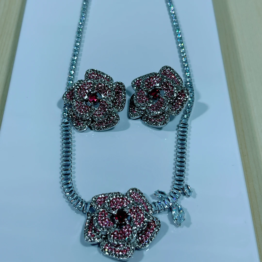 项链  晶莹剔透 炫彩丽人 项链j98