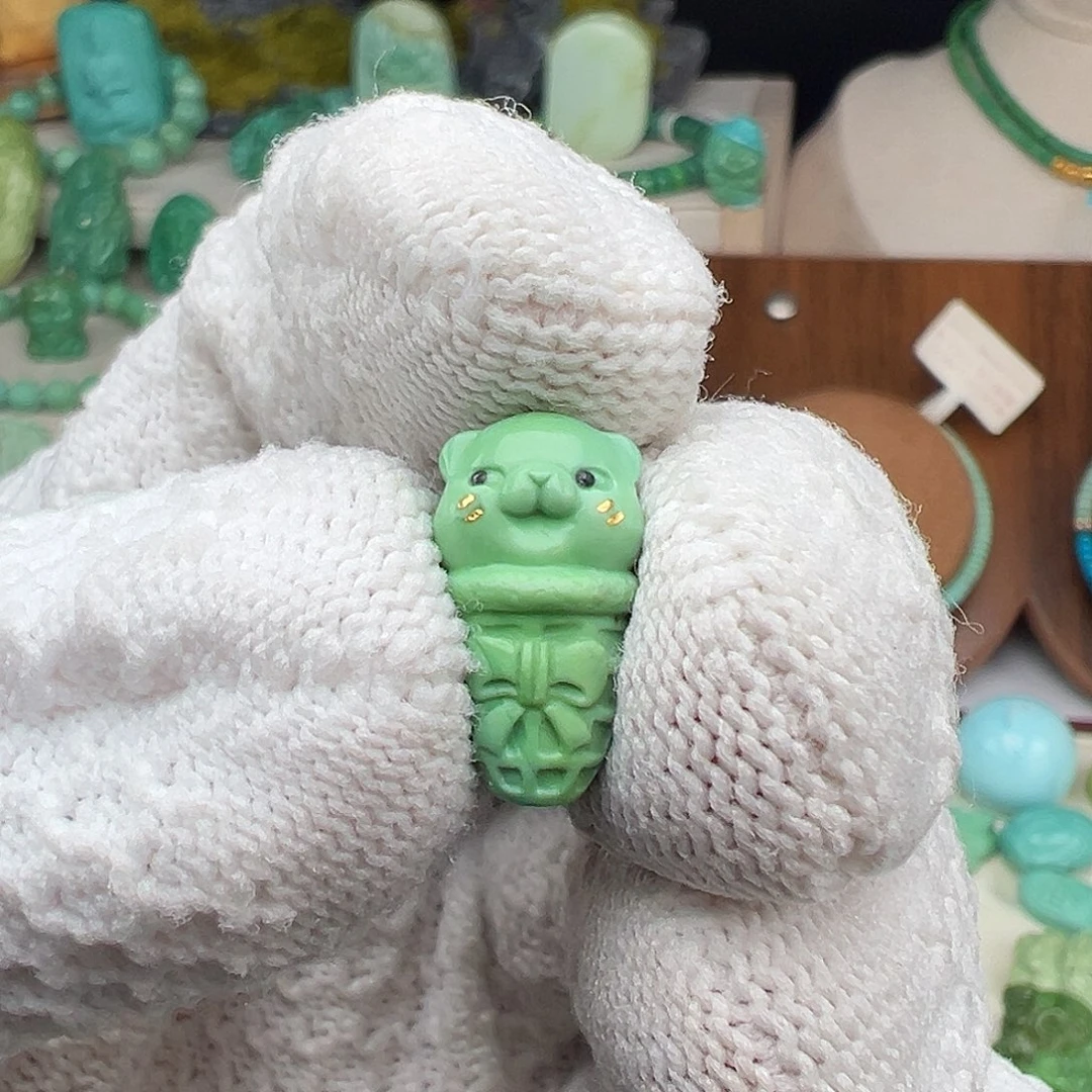 绿松石未镶嵌主播夏