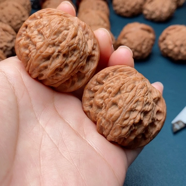 文玩核桃把件翠****菜42磨盘