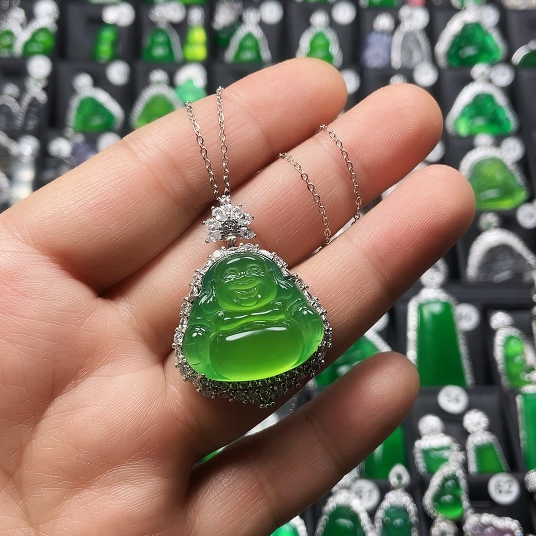 玛瑙/玉髓合金颈饰