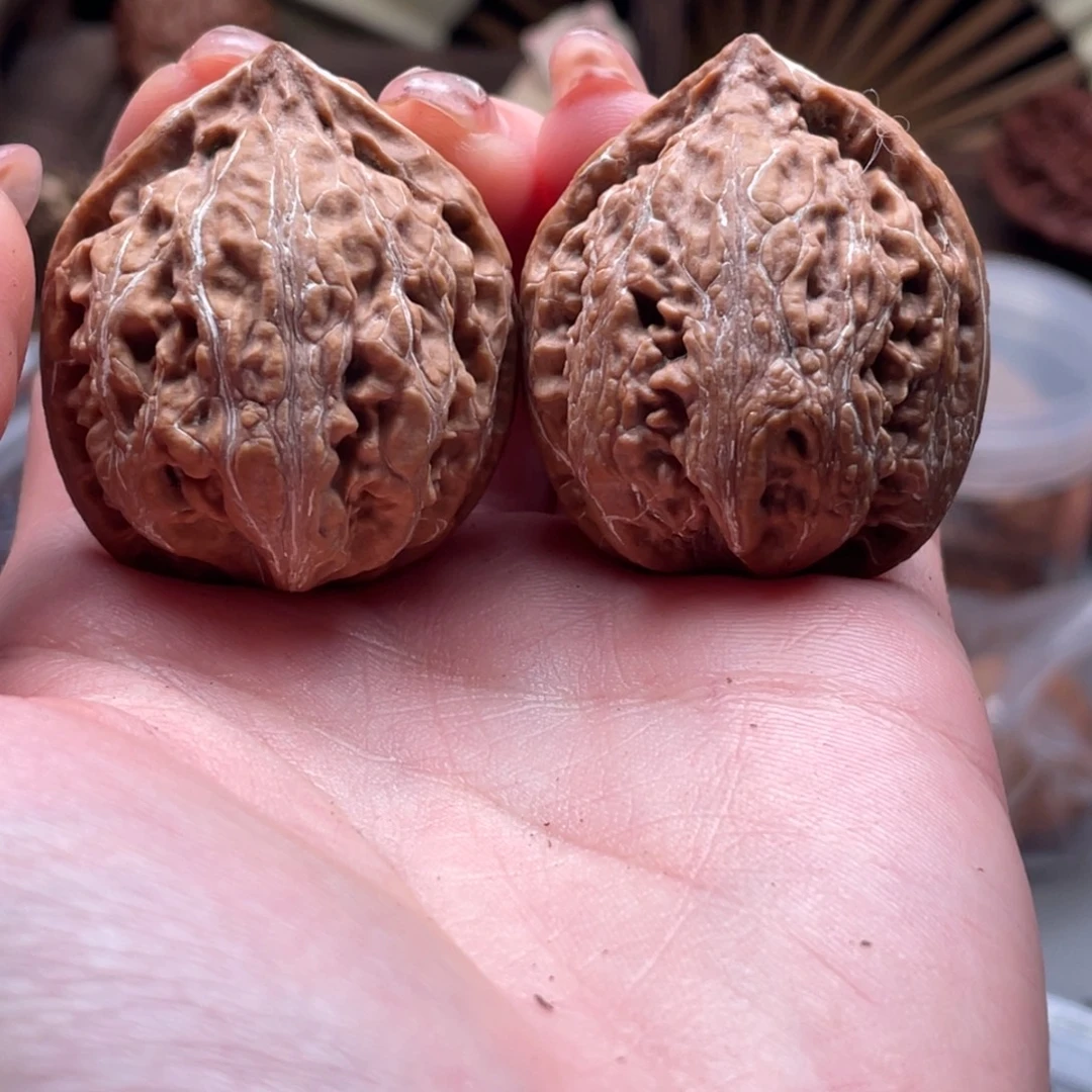 文玩核桃把件楸刀鱼28