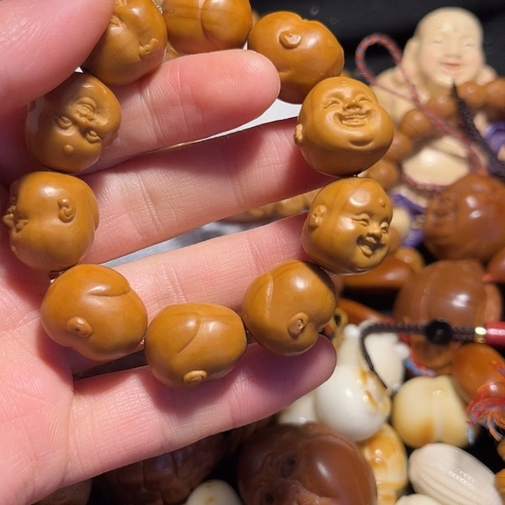 手串/手链橄榄核十分开心