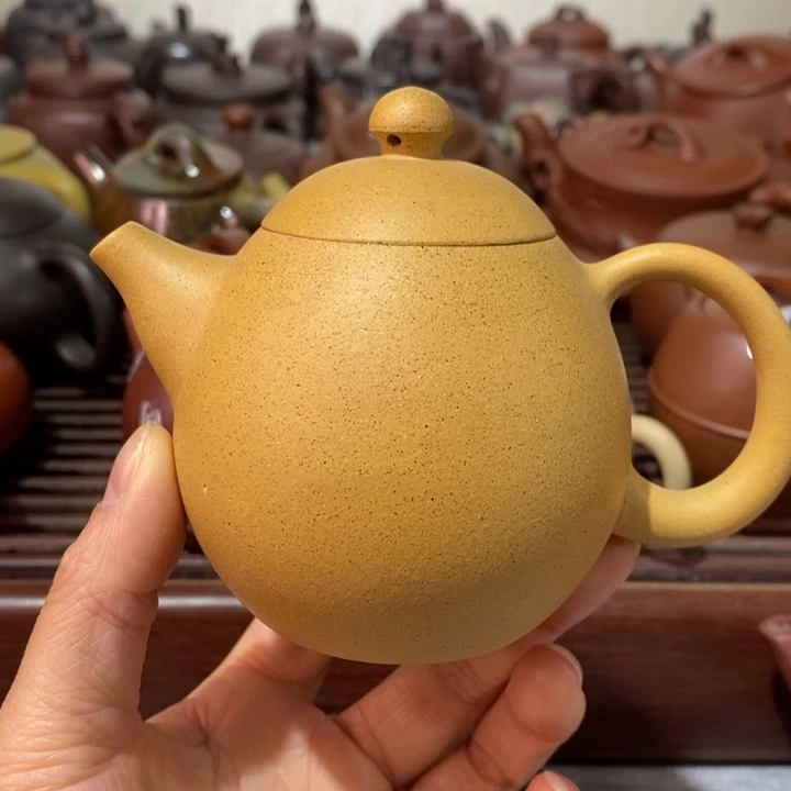 紫砂茶壶微瑕处理一把