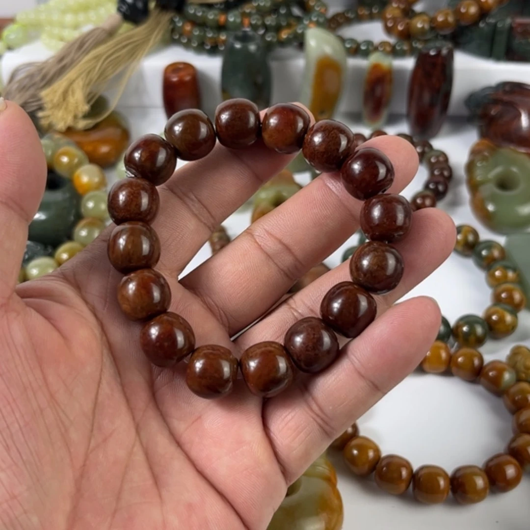 【闪购商品】未镶嵌手链透闪石质玉华****)