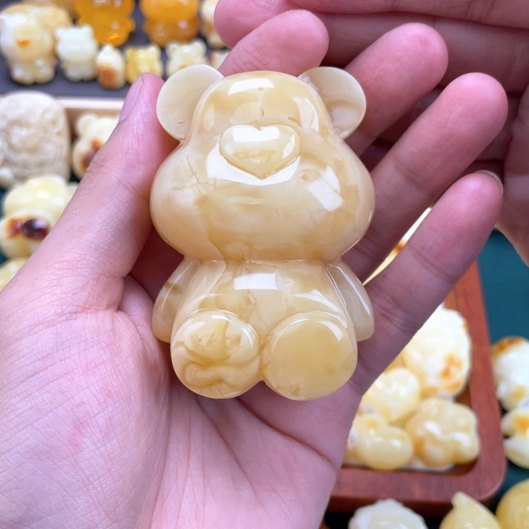 琥珀未镶嵌裸石蜜蜡