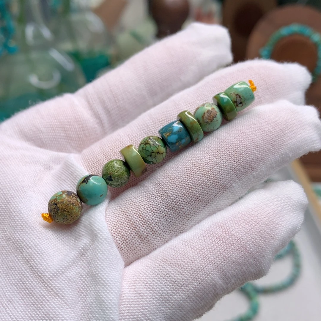 绿松石未镶嵌配饰