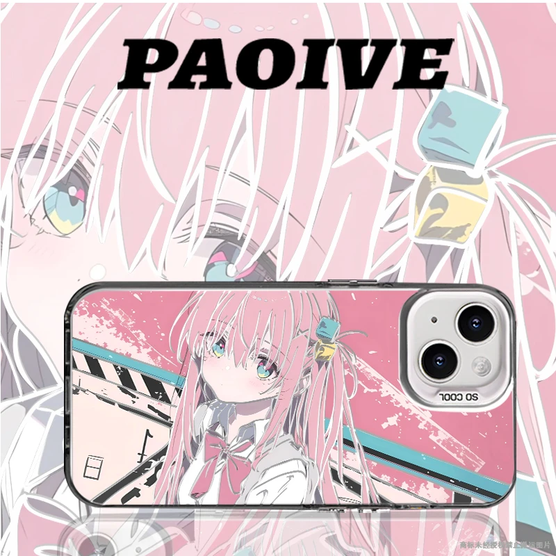 波奇酱适用苹果华为vivoiPhone小米三星防摔彩银手机壳