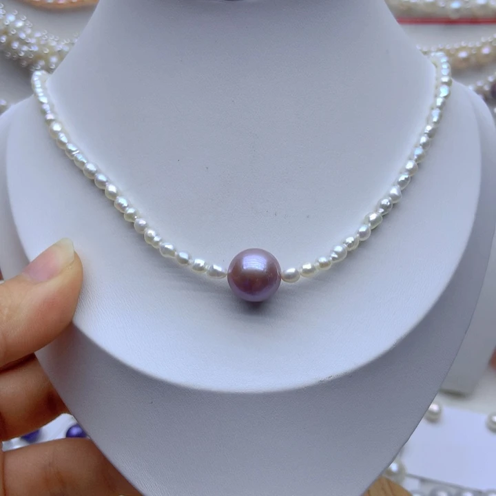 淡水珍珠颈饰未镶嵌
