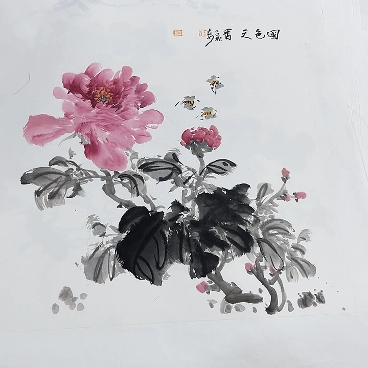 姜奇老师花鸟作品50×50