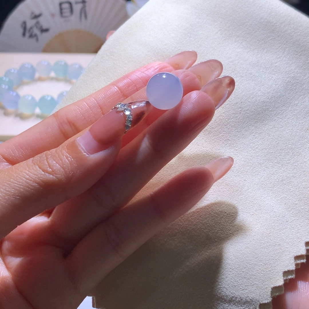 散珠翡翠福利珠子12m m