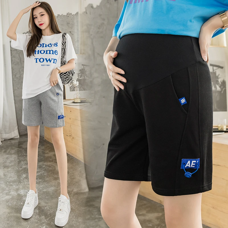 2025孕妇夏季新款短裤外穿阔腿裤五分裤打底裤