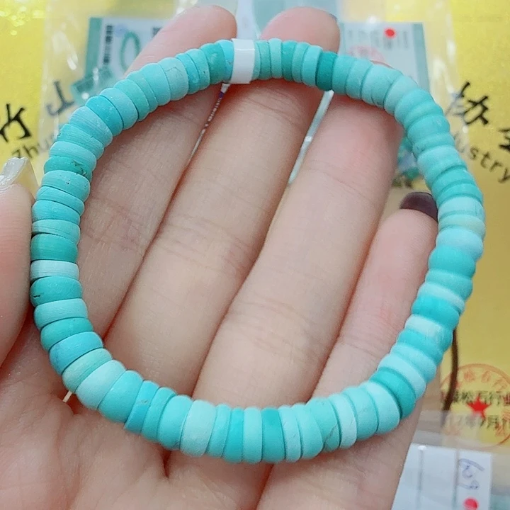 逗***糖绿松石未镶嵌珠宝奇石