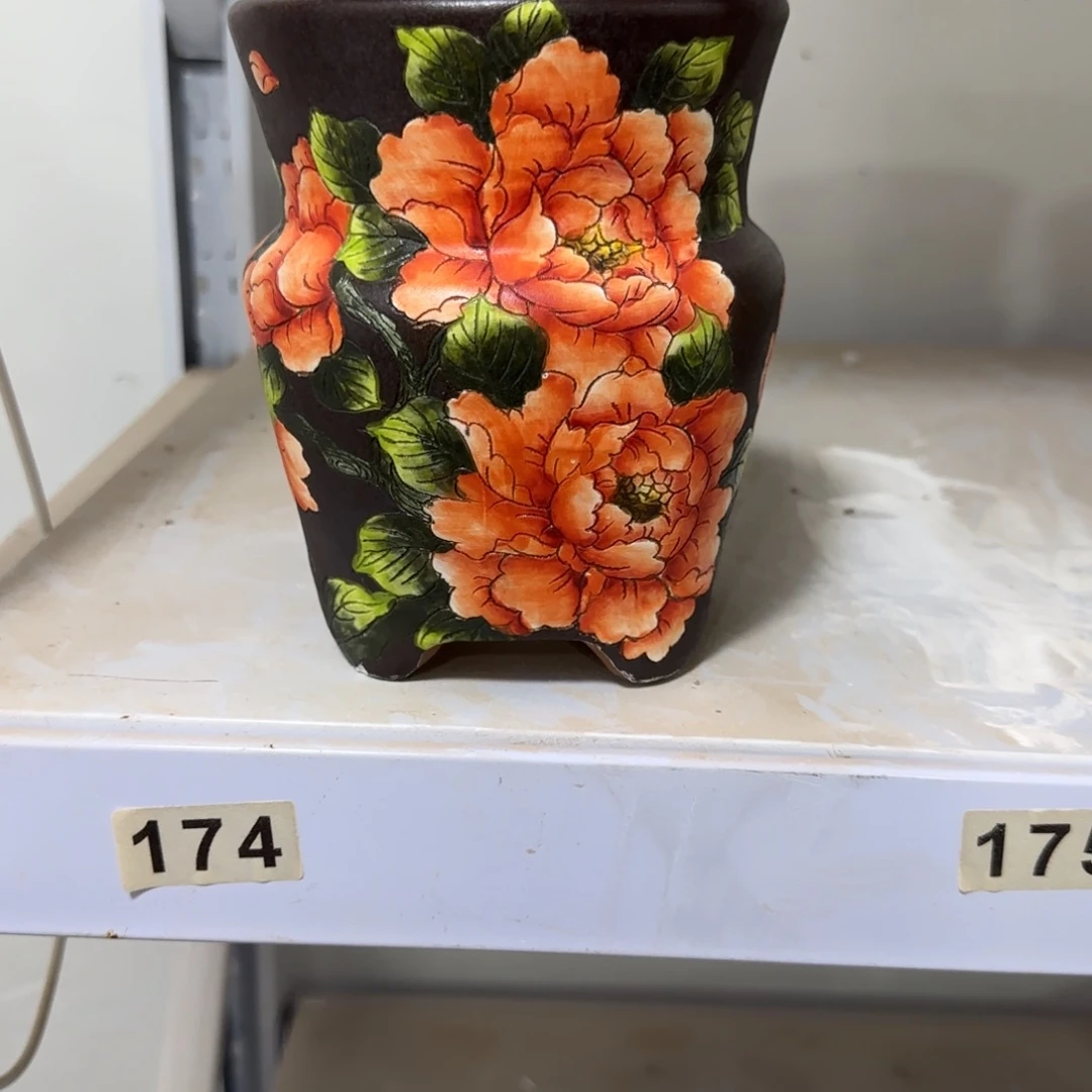 任***马陶瓷花盆陶瓷花盆
