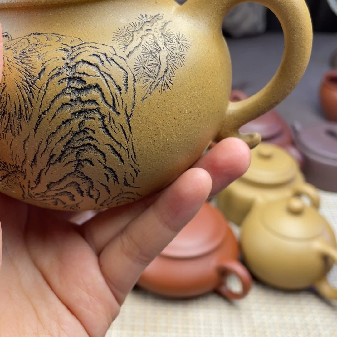 茶壶紫砂一*人宜兴紫砂