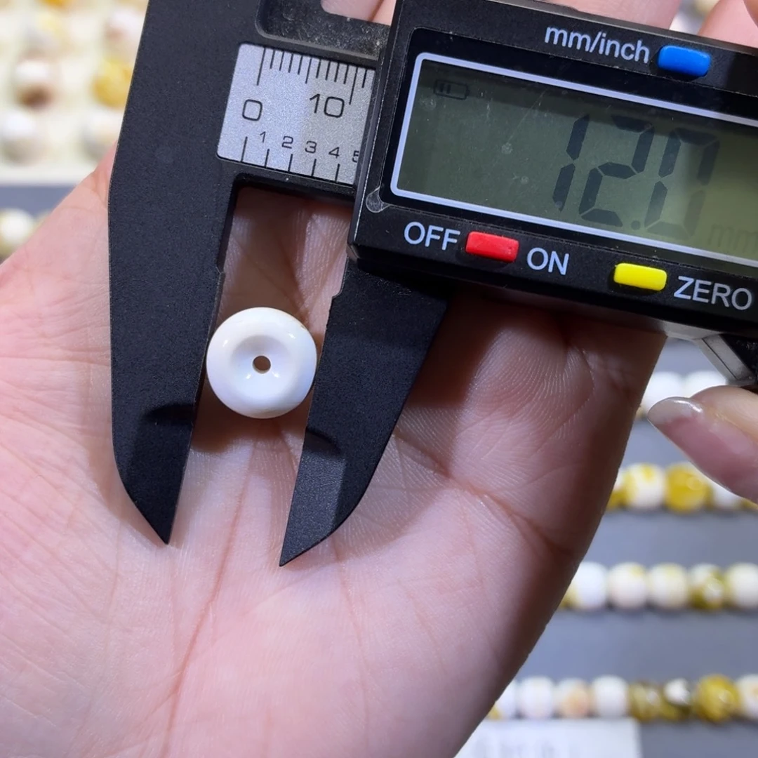 琥珀未镶嵌裸石12mm面包圈