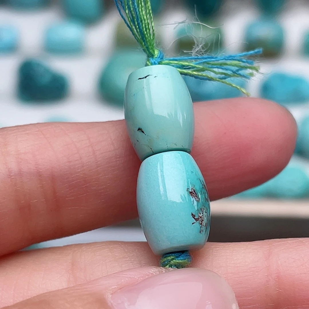 未镶嵌绿松石珠宝奇石