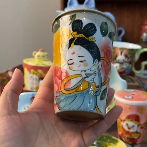 炉景德镇釉下手绘陶瓷