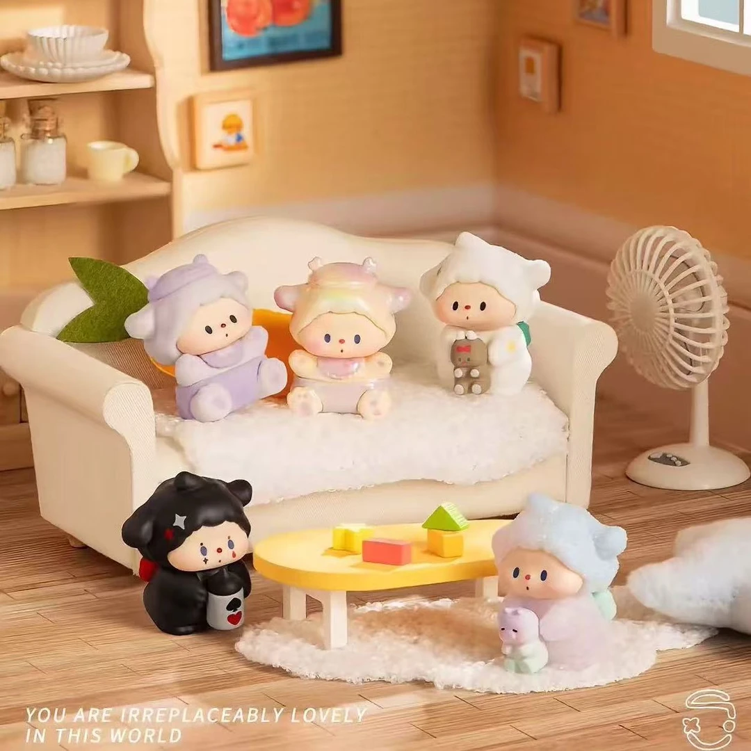 [拆盒】噜噜狗的宝宝日记萌粒盲盒潮玩盲袋噜噜狗三代