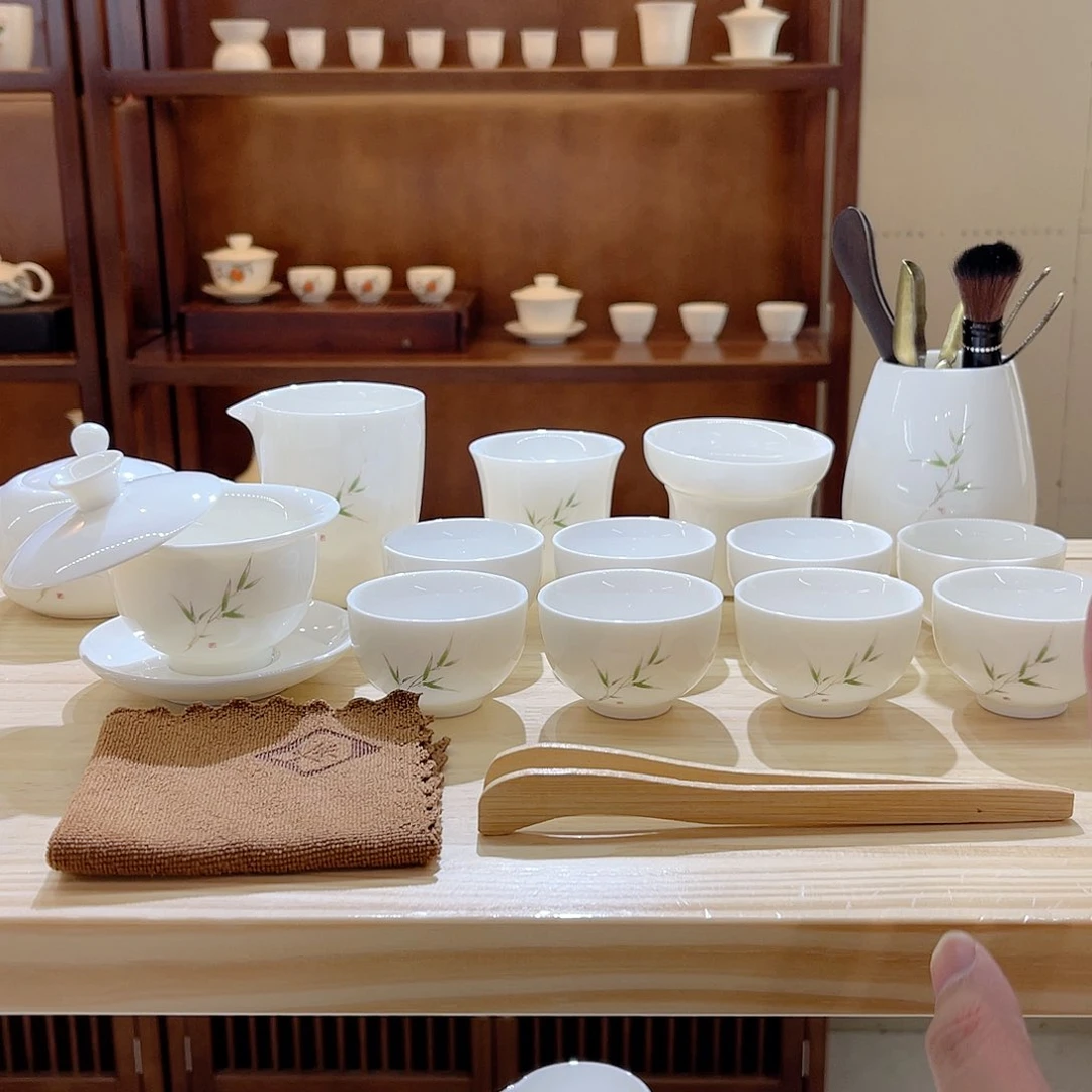 瓷片羊脂玉瓷羊脂玉瓷