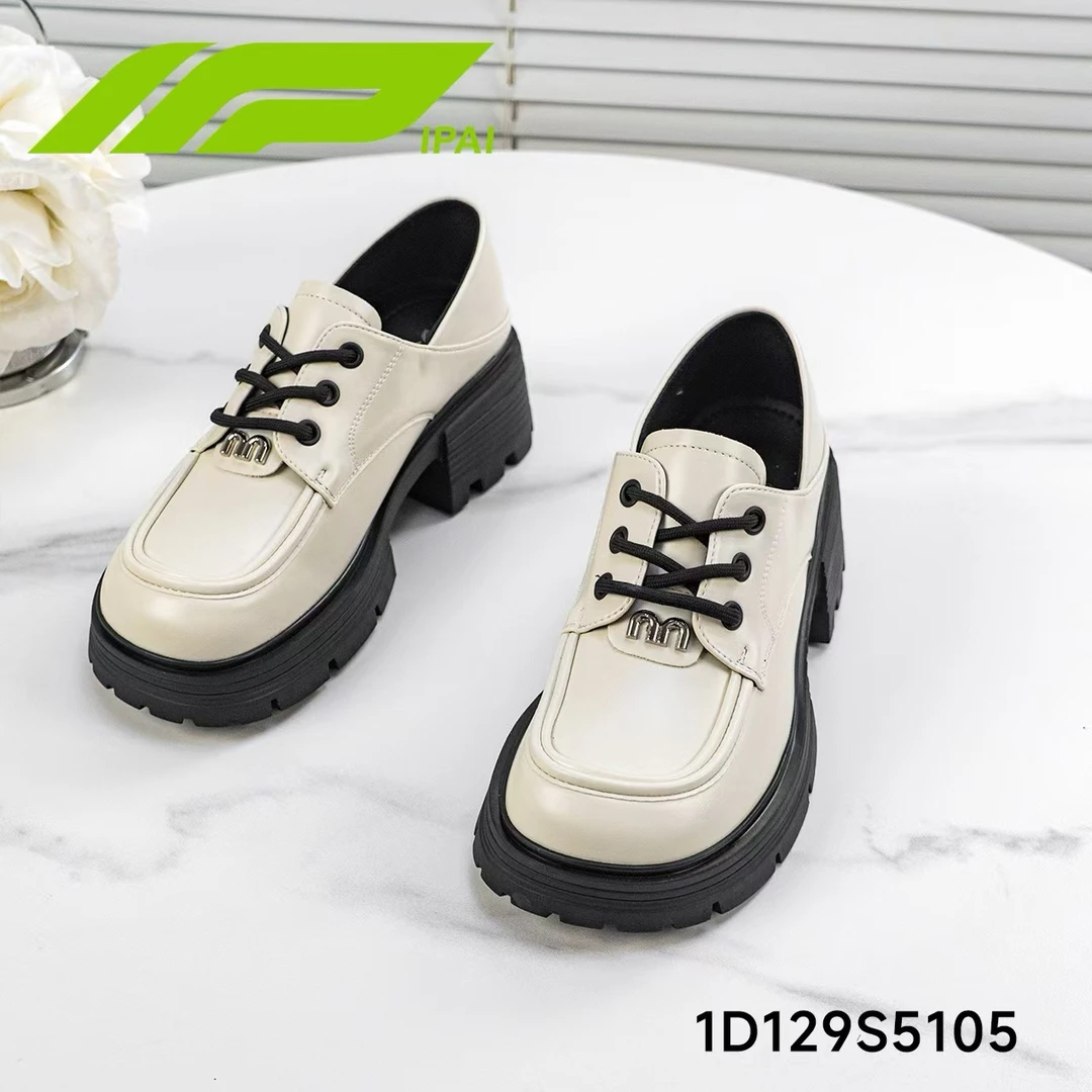 5105女士春季厚底乐福鞋