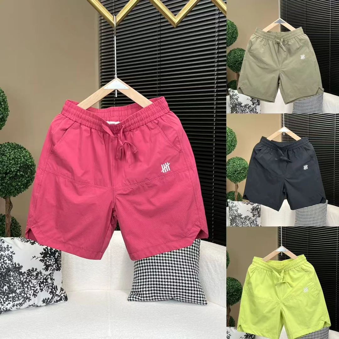 2025新款速干透气短裤 速干面料青年刺绣潮短裤男款（9018）