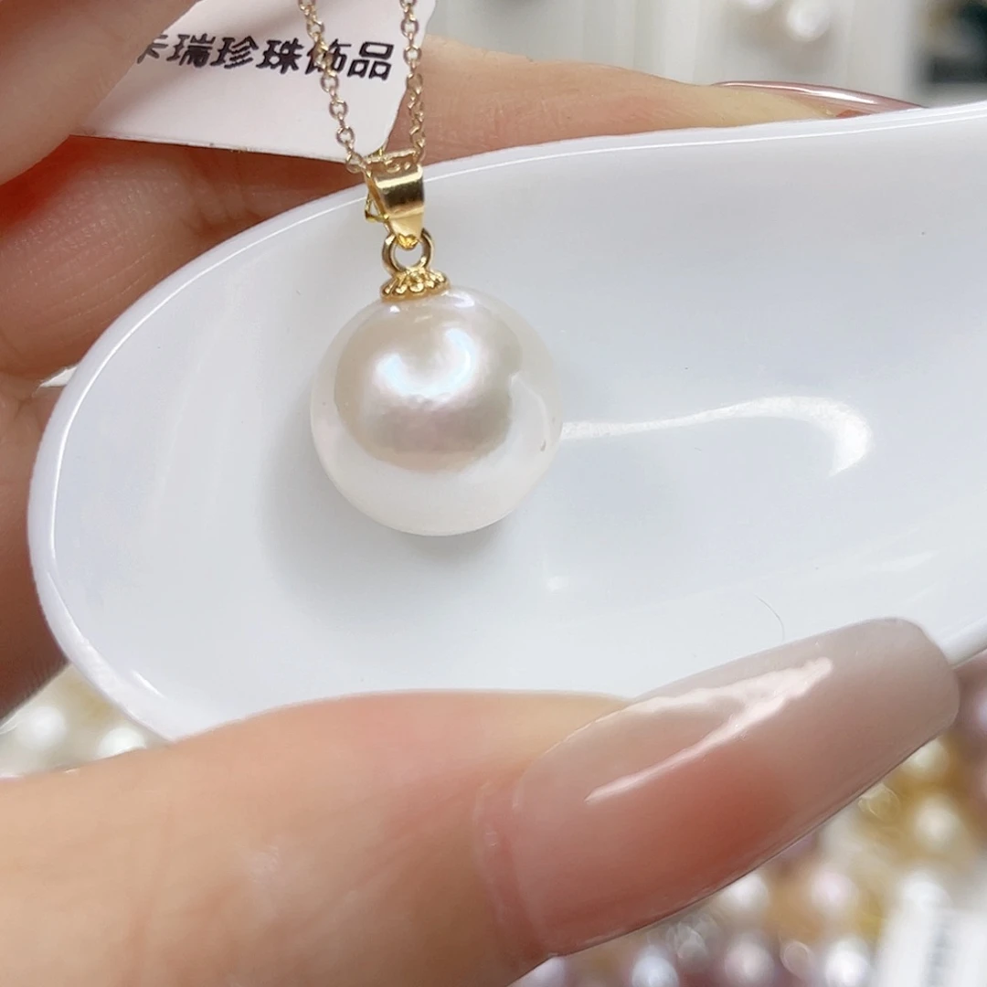 淡水珍珠合金吊坠(赠链)