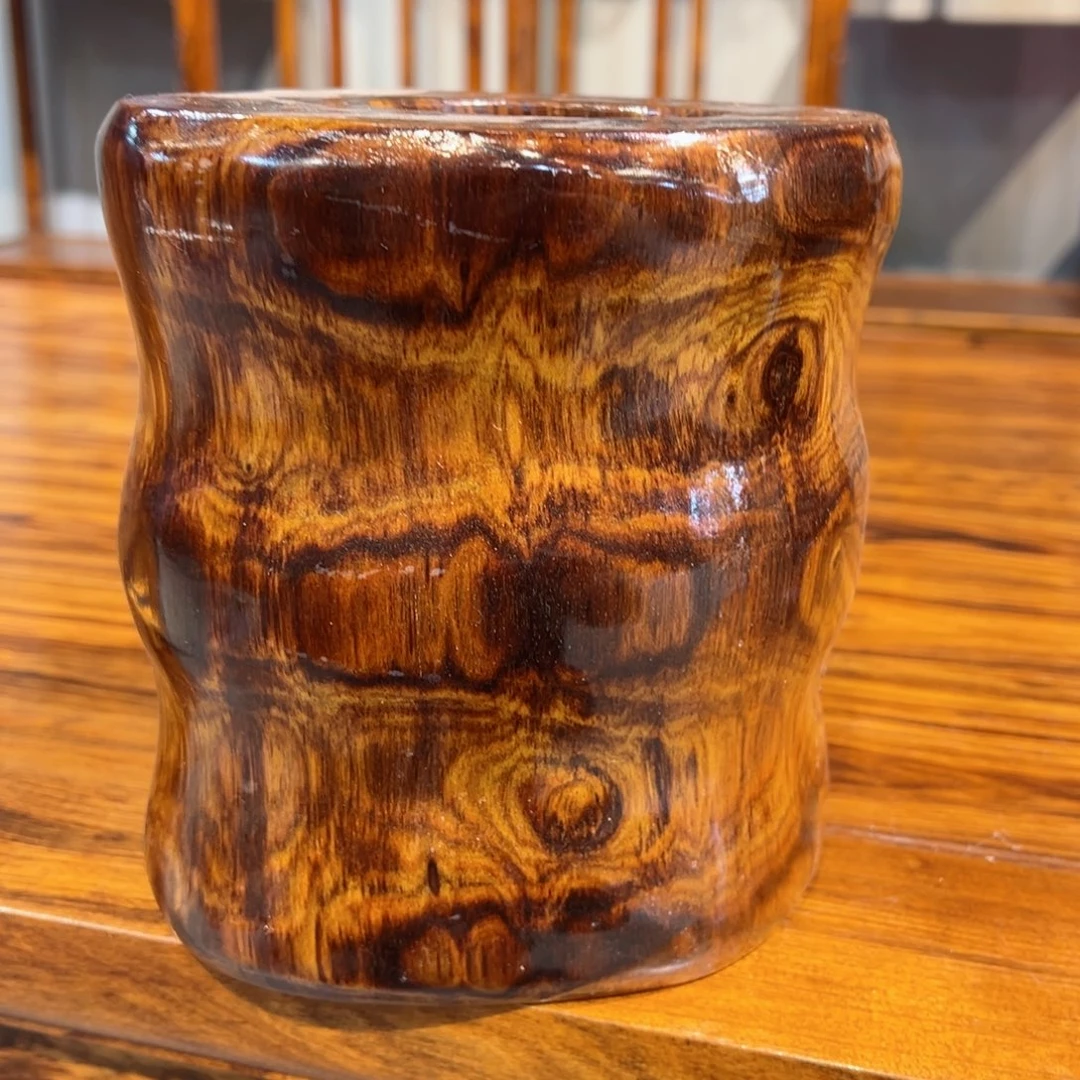 木华*笔筒工艺品摆件