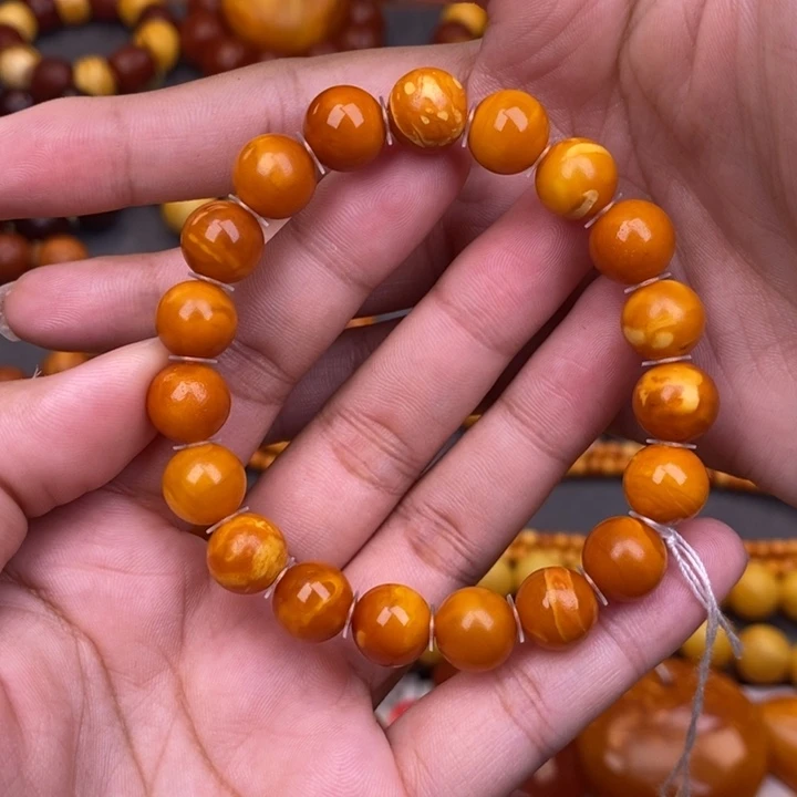 琥珀未镶嵌裸石蜜蜡L