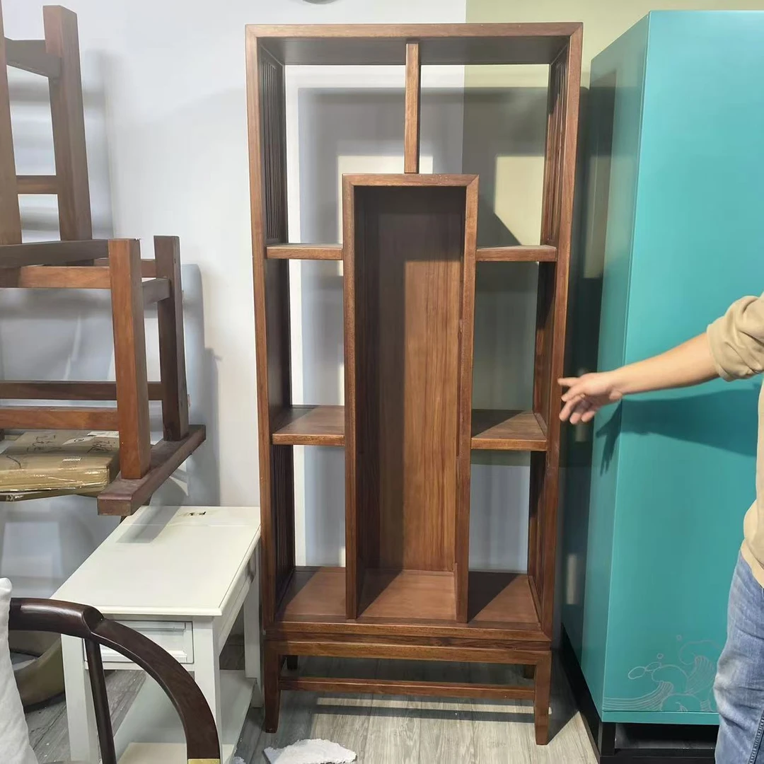 （微瑕）隔厅柜#80*35*190cm【不包安装】书柜酒柜库存尾货（七楼）2A18